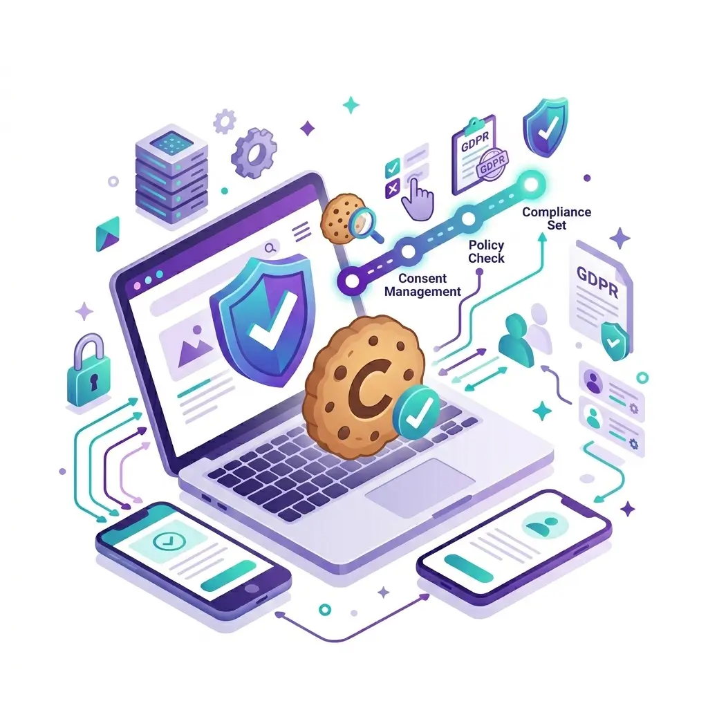WordPress Cookie Consent & GDPR Compliance Setup 1 WordPress Cookie Consent & GDPR Compliance Setup WordPress Cookie Consent & GDPR Compliance Setup